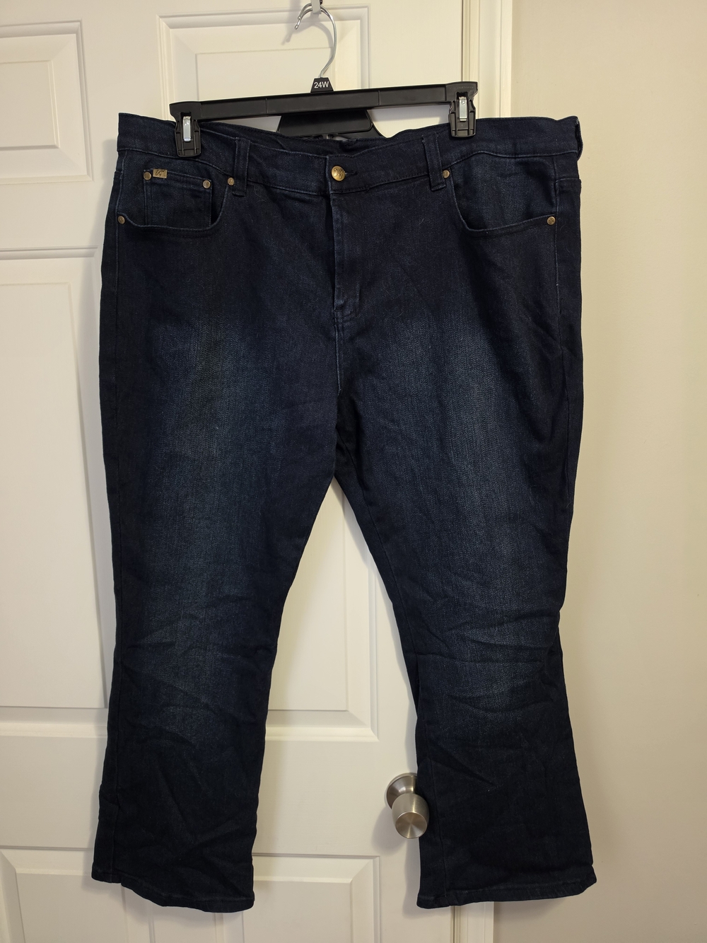 DG2 Bootcut Jeans Dark Wash Petite Size 22W EUC